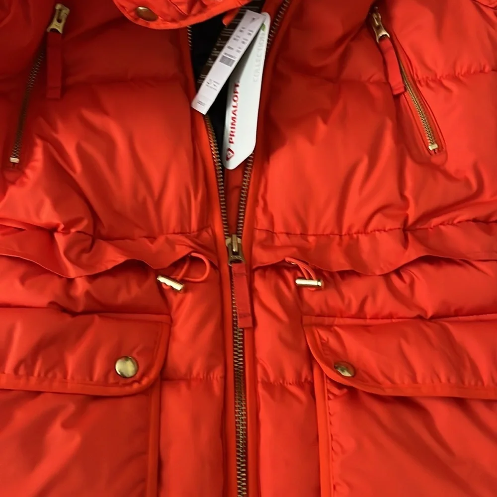 J. Crew Signature Chateau Puffer Jacket PrimaLoft® AF012 Size XS SM
